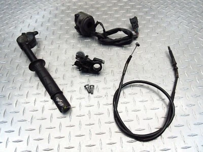 2007 07 08 Kawasaki ZX600P ZX6R Ninja OEM manillar izquierdo clip encendido cable interruptor Foto 1 de 4