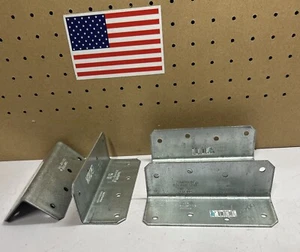 Simpson Strong, 4 Pack, 2" x 6", Medium L Angle, With Zmax - Picture 1 of 3