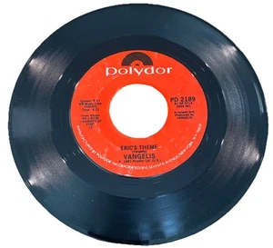 Vangelis – Chariots Of Fire / Eric's Theme - 1981 45 rpm 7" Polydor 2189 - Imagen 1 de 4