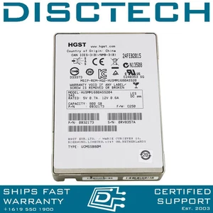 HGST HUSMM1680ASS204 800GB MLC 12Gbps 512e 2.5" SAS SSD - Picture 1 of 3