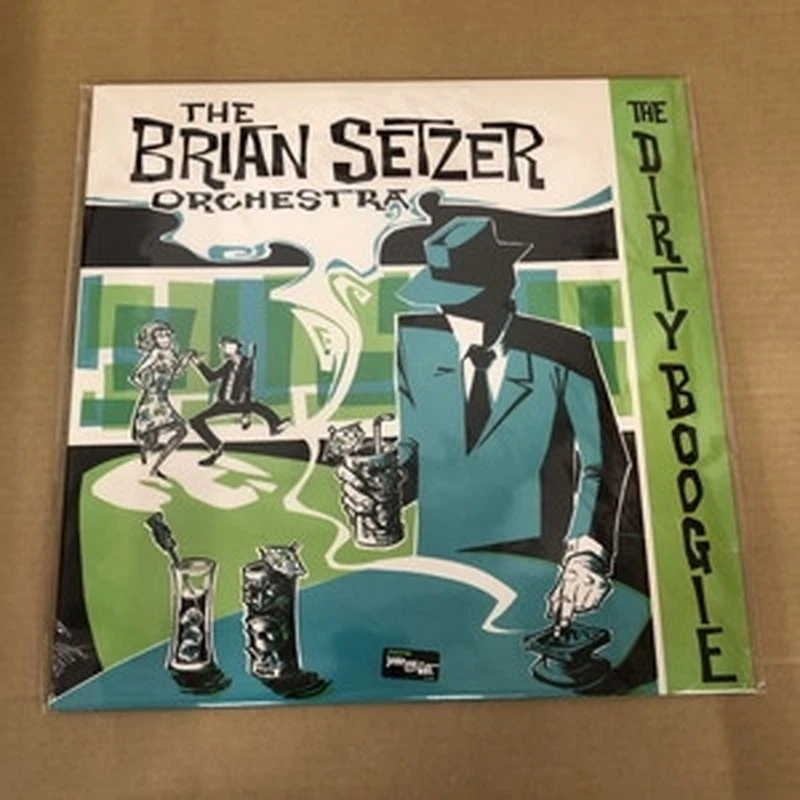 Brian Setzer/Dirty Boogie 90183 Used LP - Image 1 of 1