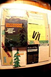 Avalon Outdoor Survival A Board Game About Wilderness Skills Complete 1972/73 - Picture 1 of 3