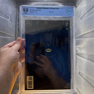 Batman: Shadow of the Bat #35 CBCS 9.8 DC 1995 Direct Variant Embossed Cover🔥🔥 - Bild 1 von 5