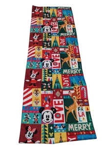 Disney Parks Mickey & Friends Christmas Table Runner 6 Feet Long - Picture 1 of 4