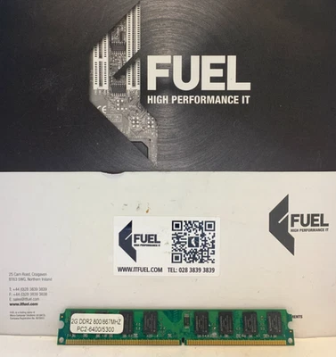 Kingston 2GB DDR2 ram memory module PC2-6400  -  AC0002158 - Image 1 of 4