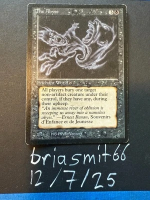 MTG The Abyss Legends Regular MP - Image 1 of 4