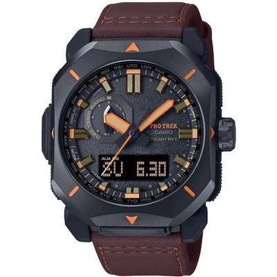 CASIO PRO TREK PRW-6900YL-5CR Climber Line Radio Solar Analog Digital Men Watch - Image 1 of 4