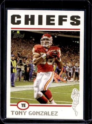 Colección Topps Tony Gonzalez 2004 #176 Chiefs Foto 1 de 2