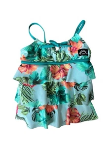 Justice Teal Summer Top, Size XS 5/6 - Picture 1 of 3