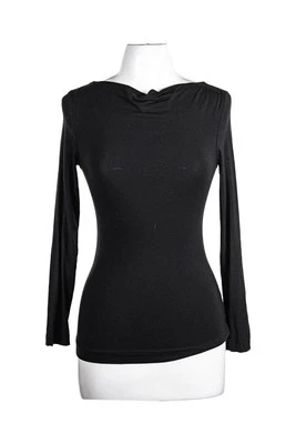 Blusas para mujer Banana Republic pequeñas negras modales Foto 1 de 2