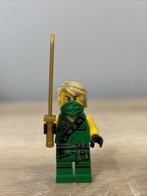 LEGO 70755 - Ninjago - Lloyd - Sleeveless - Mini Fig / Mini Figure W/Sword Rare