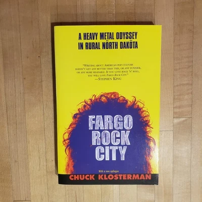 Fargo Rock City 1st First Edition 2002 Chuck Klosterman Excellent Condition Foto 1 de 2