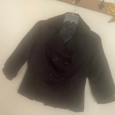 Abrigo Guisante Doble Pecho, Abotonado, Corto  Foto 1 de 4