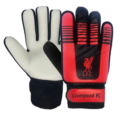Liverpool FC Official Soccer Gift Kids Youths Goalkeeper Goalie Gloves