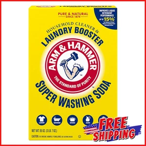 Limpiador detergente natural puro para el hogar LAUNDRY BOOSTER SUPER WASHING SODA - Imagen 1 de 12