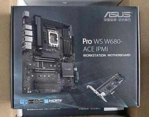 Asus Pro WS W680-ACE IPMI LGA1700 support Intel Core 14/13/12th cpu - Afbeelding 1 van 2