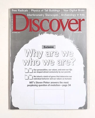 2002 Oct DISCOVER child development NEW TELESCOPES Assyrian archaeology 9/11  - Image 1 of 4