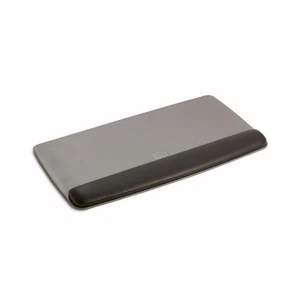 3M Adjustable Keyboard Platform With Gel Wrist Rest, Black/Metallic Gray - Picture 1 of 8