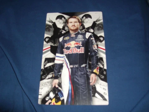 2011 BRIAN VICKERS #83 RED BULL NASCAR POSTCARD Cover