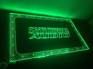 Plexiglás Sound Authority - Ventana acrílica grabada de 3/4" X 30 X 18" para subcaja - Imagen 1 de 18