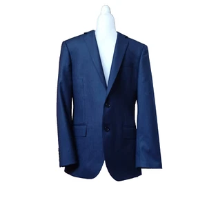 J Crew Ludlow Suit Jacket 38S Short Blue Wool Single Breasted Two button - Picture 1 of 17