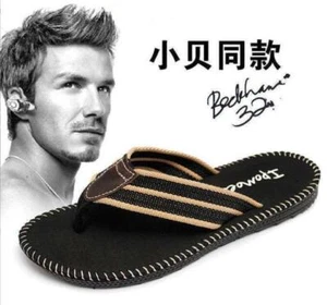 Mens Casual Flip Flops Summer Holiday Beach Soft Thong Toe Sandals Beach Shoes - Picture 1 of 13
