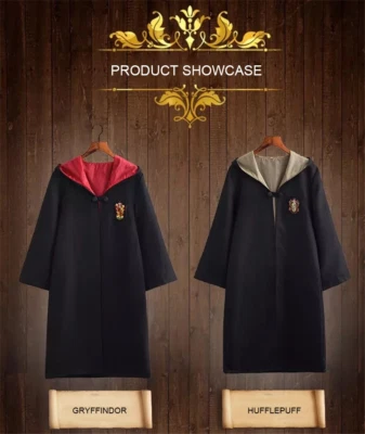 Harry Potter Robes w/ FREE Deathly Hallow Necklace - Image 1 of 4