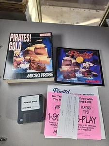 1994 Pirates! Gold Adventure Macintosh Game by Microprose, Excellent Condition - Picture 1 of 8