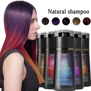 Champú instantáneo de colores rápidos para el cabello lavado de cabello gris oscurecimiento tinte para el cabello 200 о - Imagen 1 de 19