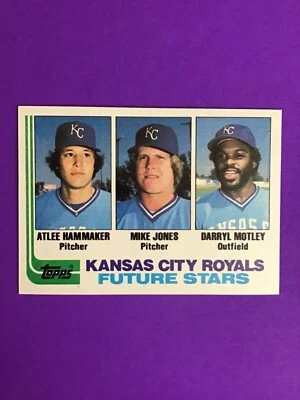 1982 TOPPS BASEBALL SET BREAK CARD # 471 Kansas City Royals Future Stars  NM/MT - Image 1 of 2