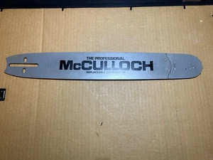 MOTOSIERRA MCCULLOCH 218494 16" BARRA .325 ORIGINAL OEM NUEVO STOCK ANTIGUO ENVÍO GRATUITO - Imagen 1 de 7