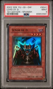 Yu-Gi-Oh! Lord of D. [Spanish], Super Rare, 2002, BIK-S041, 1st Edition, PSA 9 - Picture 1 of 2