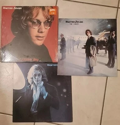WARREN ZEVON EXCITABLE BOY 1978 ORIG ELEKTRA Shrink Wrapped & 2 Other Zevon Lp's - Image 1 of 4