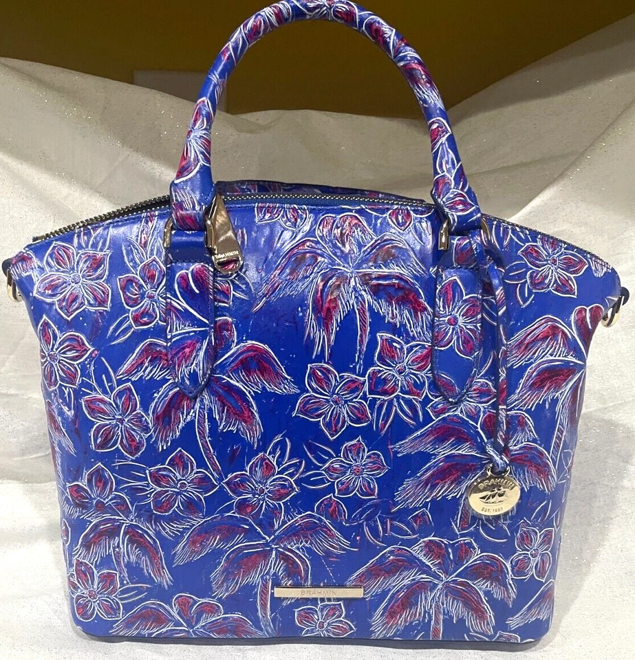 Brahmin Duxbury Satchel Vista Ble Torrone