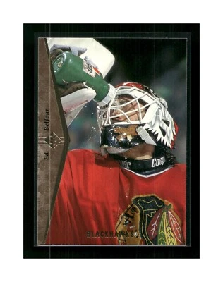 1994-95 SP Chicago Blackhawks Hockey Card #24 Ed Belfour HOF - Image 1 of 4