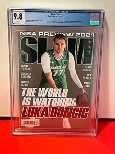 February/March 2021 Luka Doncic Dallas Mavericks SLAM Magazine #230 CGC 9.8 - Picture 1 of 3