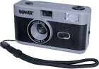 Bower Camera for 35mm Film, Reusable, Focus Free, Lightweight - Black