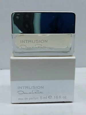 INTRUSION por Oscar De La Renta EDP Perfume Splash Mini .16 OZ Mujeres Nuevo en Caja Talla de Viaje Foto 1 de 4