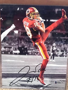 Josh Doctson Signed Washington Redskins 8x10 Photo BAS N58886 - Picture 1 of 6
