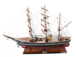 RRS Discovery Tall Ship Model | Handcrafted Ship Model W/ Lifeboats & Masts - Picture 1 of 9