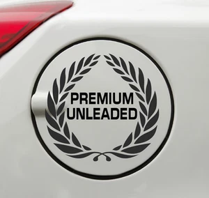 PREMIUM UNLEADED WREATH DECAL STICKER BNS CAR 4X4 TRUCK ROAD UTE DECALS STICKER - Bild 1 von 2