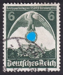 D. Reich Partido Congreso Wz.! Mi.Nr. 586 Y Sellado Hallazgo BPP Mi.Valor 220€ (4087) - Imagen 1 de 4