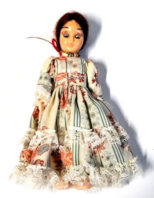 Vintage Carlson Lady of "76 Hard Plastic Doll 7" Tall with Original Cloth Tag - Image 1 of 4