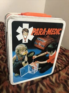 Vintage Ohio Art Emergency PARA-MEDIC UNIT 45 Toy Lunchbox Kit - Picture 1 of 12