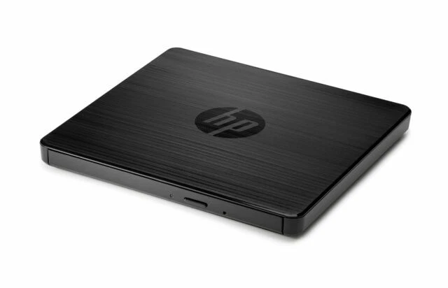 HP F2B56AA External DVD-RW Drive with USB - Black