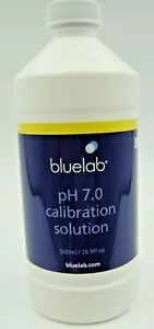 Bluelab ph 7.0 Calibration Solution 500 ml 16.9 fl oz - Picture 1 of 3