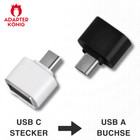 USB C Stecker auf USB A Buchse 3.1 OTG Adapter Konverter Adapterkönig