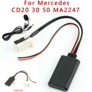 Câble auxiliaire avec microphone pour Mercedes W245 W203 W209 son amélioré co