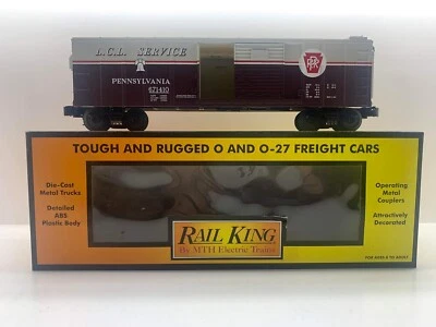 MTH Rail King Freight Box Car No.30-7459 Pennsylvania Railroad PRR #671410 O - Image 1 of 4