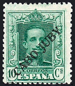 Cabo Juby - Edi * 24 - 1925 - Habilitado - 10 cts. - Buen centraje - Imagen 1 de 1